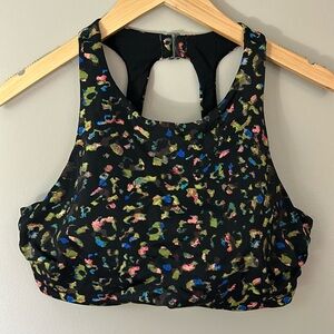 Athleta High‎ Neck (Maldives?) Bikini Top Sz 38 B/C NWOT
